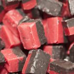 Hallon-Lakrits Fudge (2 st)