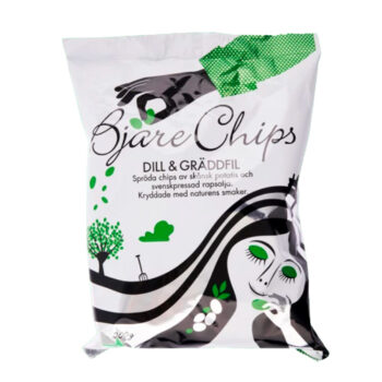 Bjäre Chips Dill & Gräddfil 200g