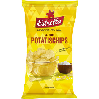 Estrella Lättsaltade 175g